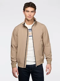 Taupe Windbreaker Jacket
