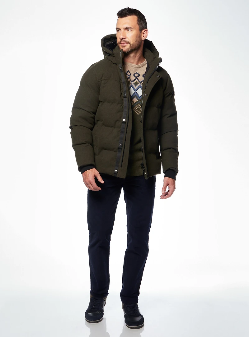 Parka matelassé résistant à l'eau