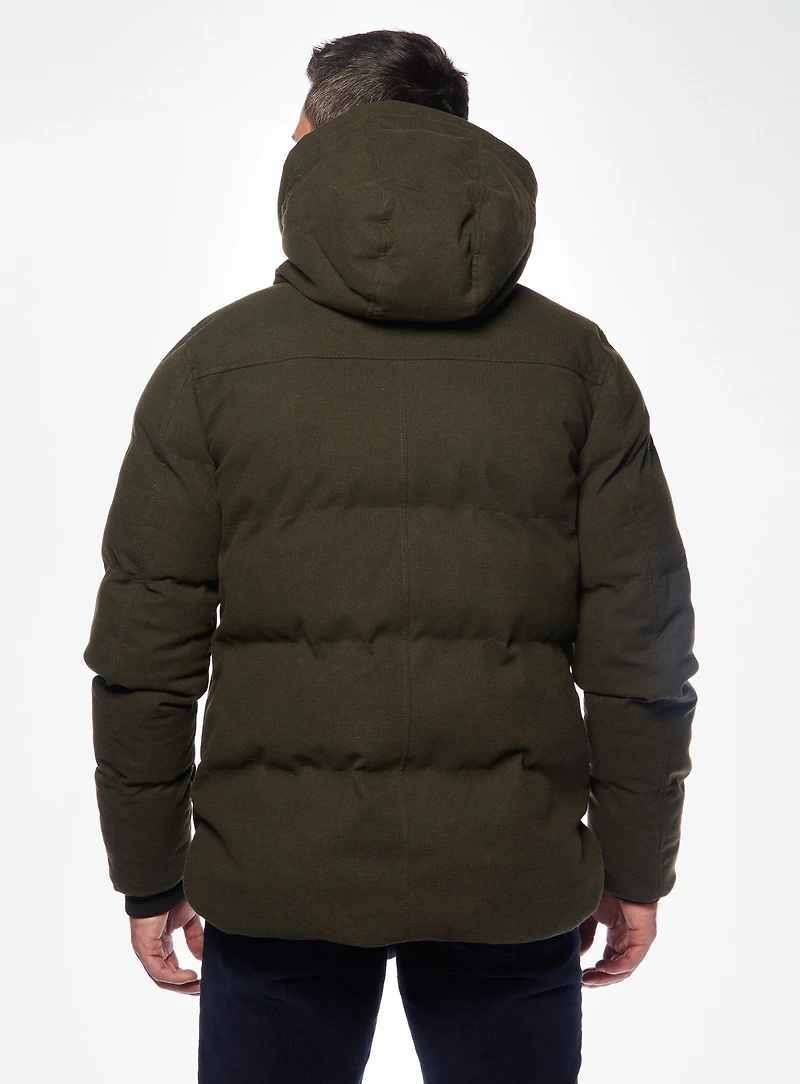 Water Resistant Quilted Parka