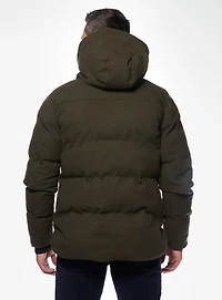 Water Resistant Quilted Parka