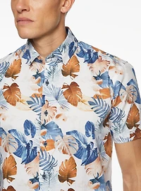 Fern Print Poplin Shirt