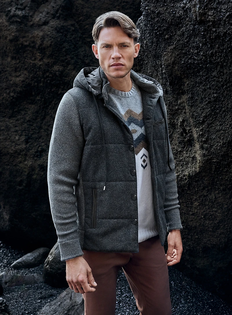 Manteau matelassé hybrid