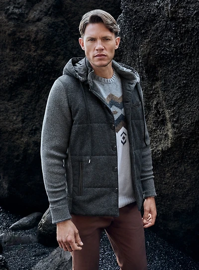 Manteau matelassé hybrid