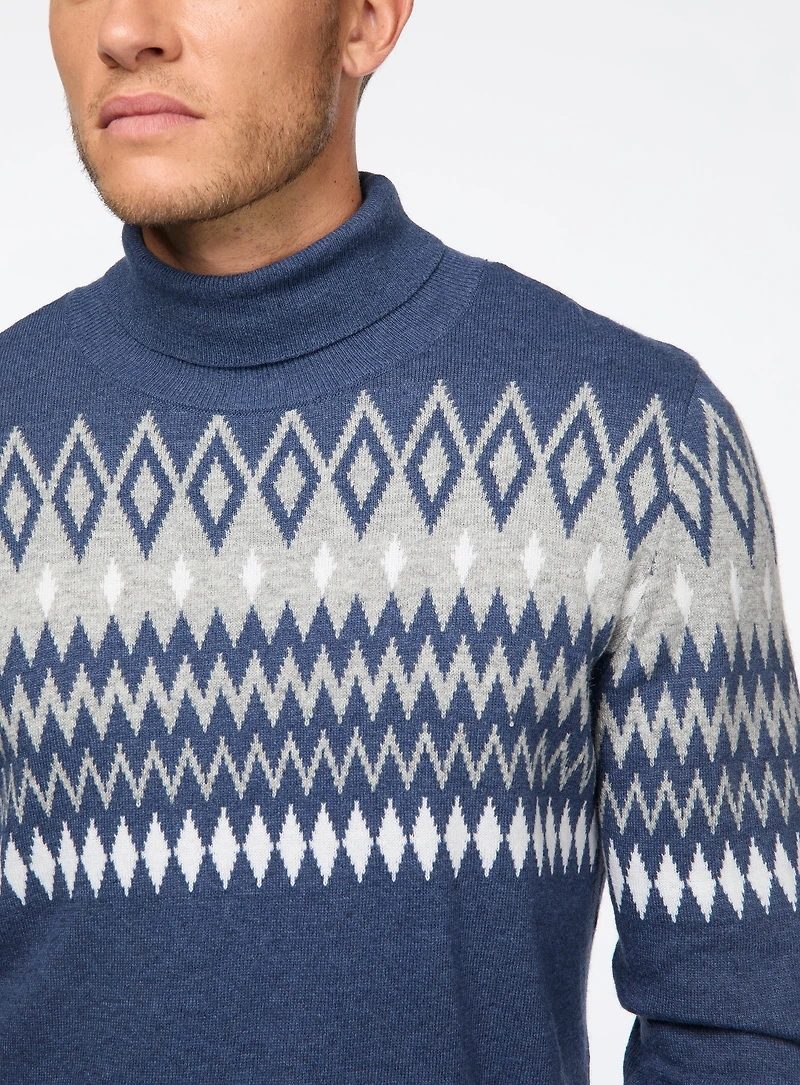 Chandail avec motif fairisle