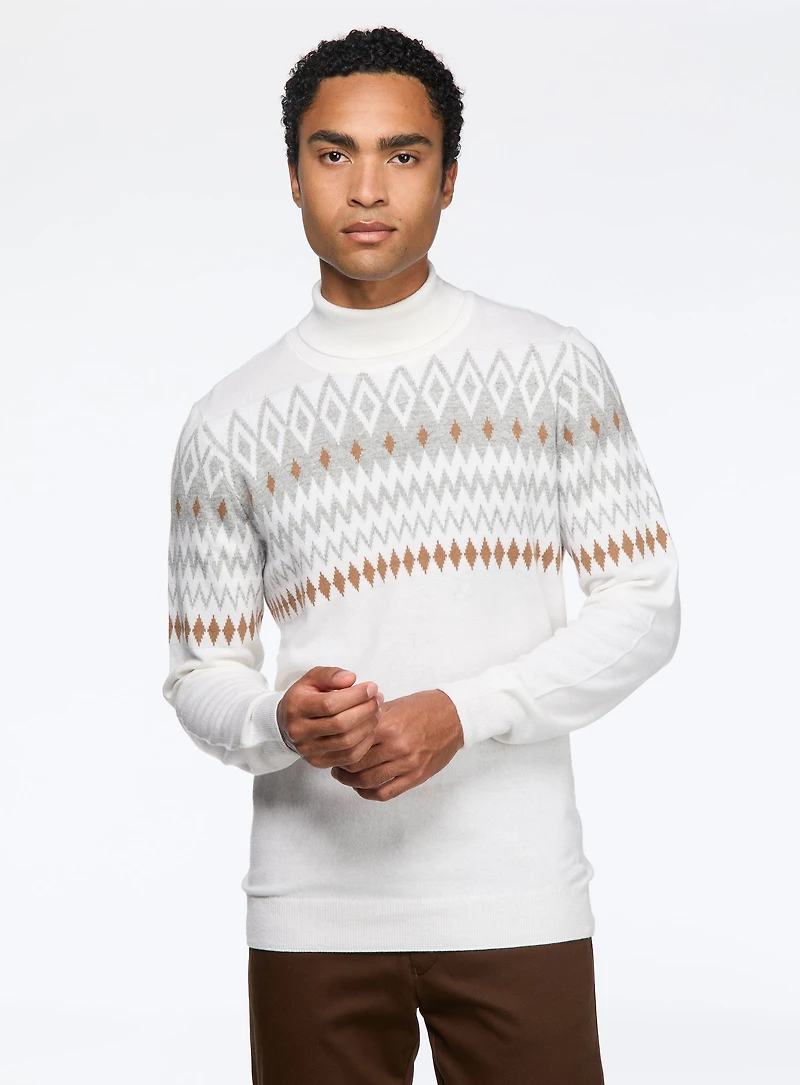 Chandail avec motif fairisle