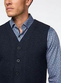 Veste sans manches avec boutons