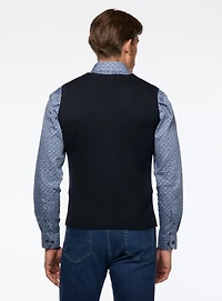Veste sans manches avec boutons