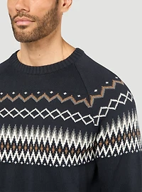 Navy Fair Isle Sweater