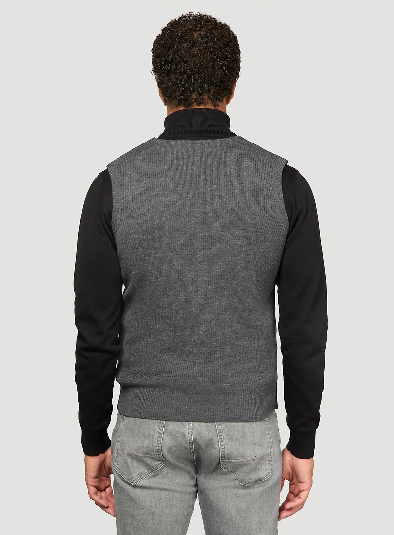 Felted-Effect Vest