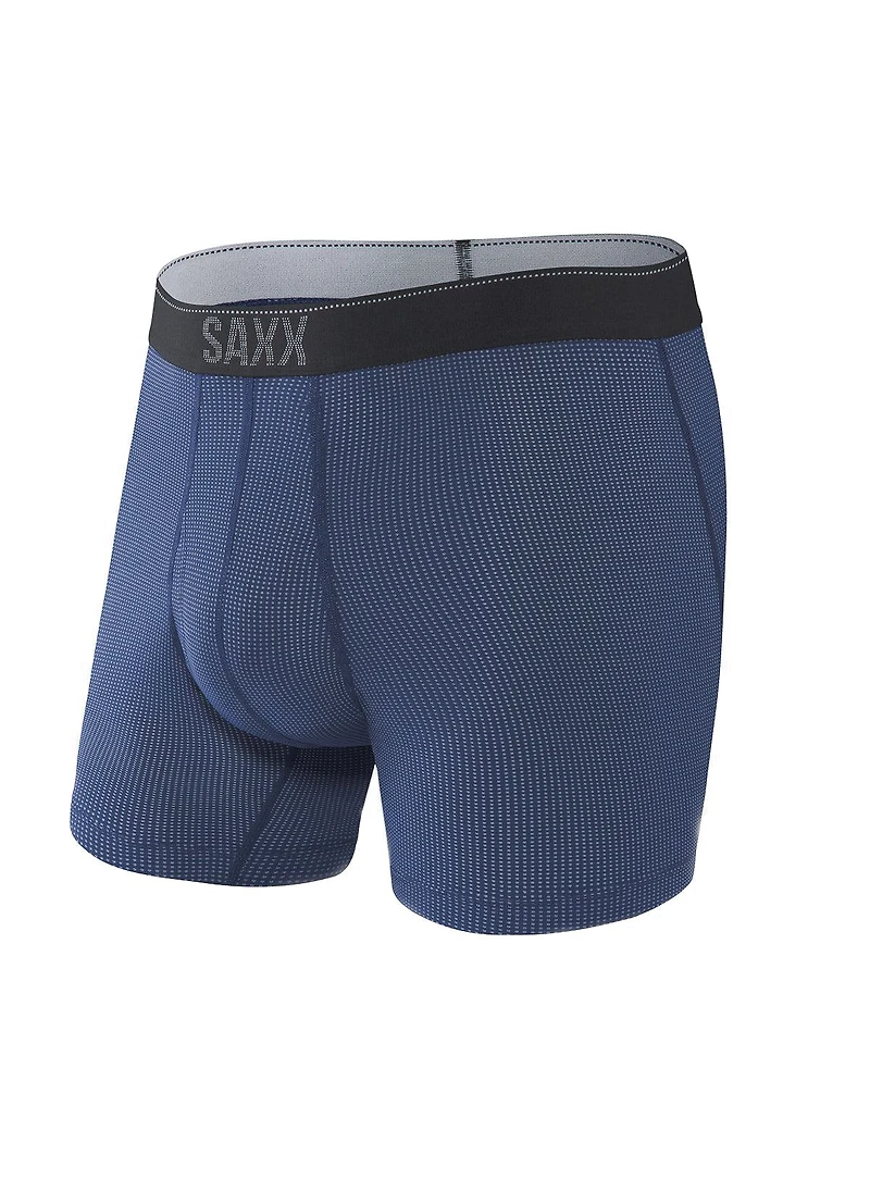 Sous-vêtement boxer imprimé bleu minuit