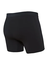 Solid Black Boxer Underwear