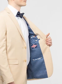 Solid Beige Suit