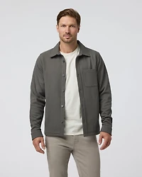 Beldon Shirt Jacket Knit Twill | Oregano