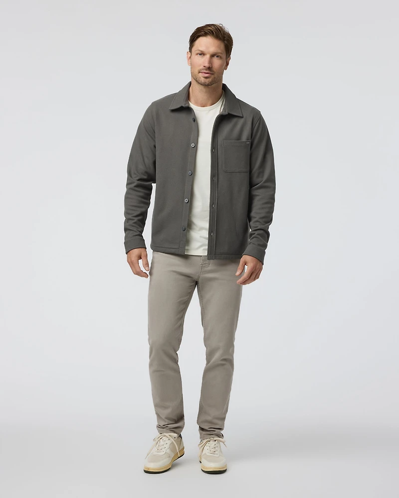 Beldon Shirt Jacket Knit Twill | Oregano
