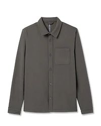 Beldon Shirt Jacket Knit Twill | Oregano