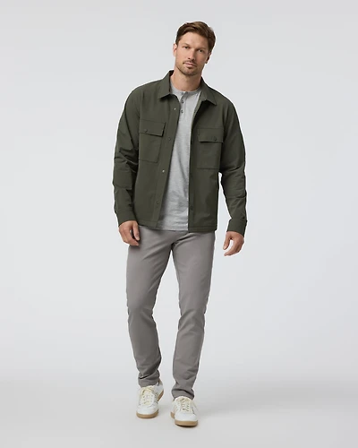 Lawson Tech Shirt Jacket | Oregano