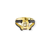 Golden Topaz Ring