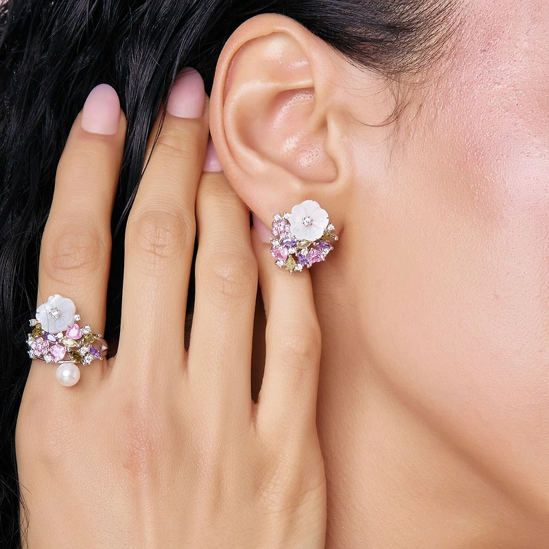 Blossom Pearl Earrings