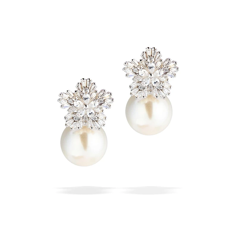 Elegance Pearl Drop Earrings