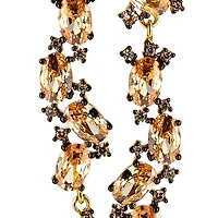 Champagne Citrine Drop Earrings
