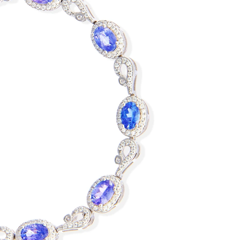 Eternal Oval Tanzanite Bracelet