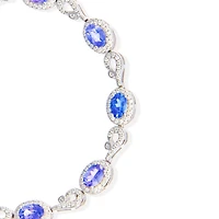 Eternal Oval Tanzanite Bracelet
