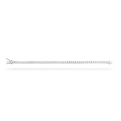 White Zircon Tennis Bracelet