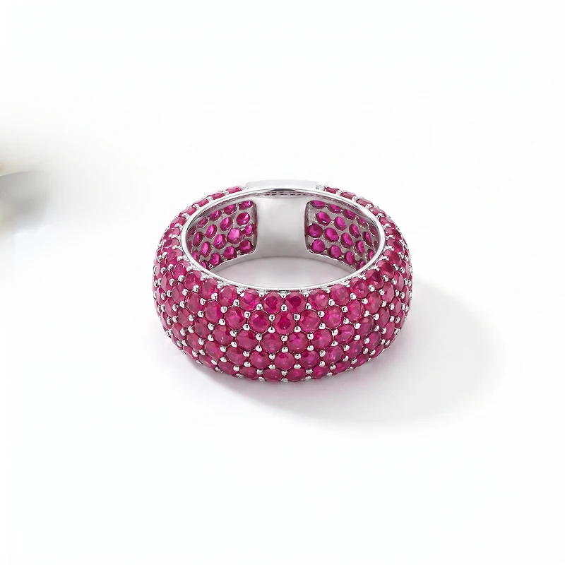Created Ruby Infinity Ring 8