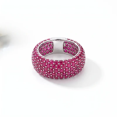 Created Ruby Infinity Ring 8