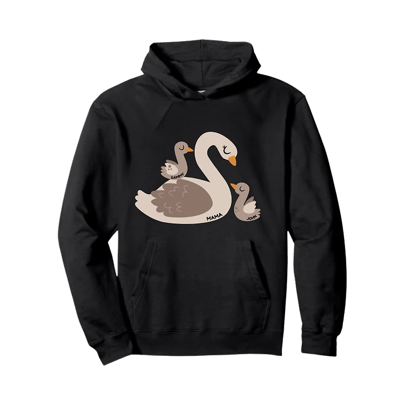 Mama Swan Personalized Hoodie