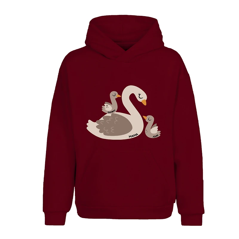 Mama Swan Personalized Hoodie