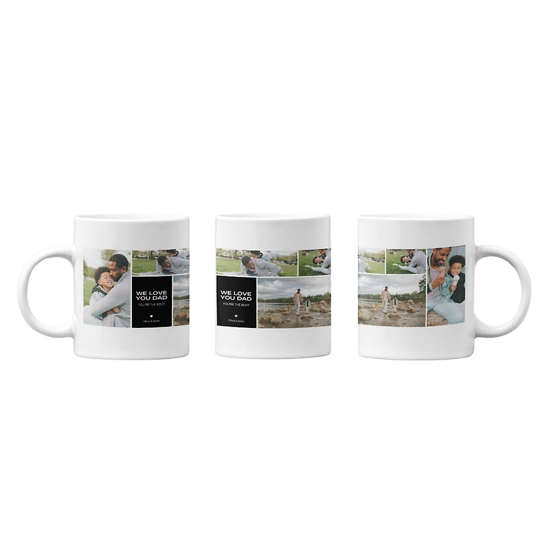 Custom Mug - We Love You Dad Personalized Mug