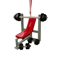 Weight Lifter Ornament