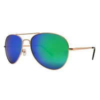 Polarized Aviator (Pilot) Mirror Lens Sunglasses