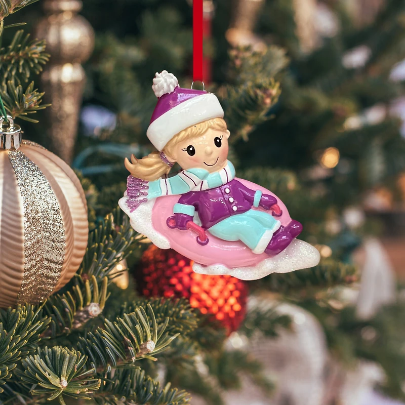 Tubing Girl Ornament