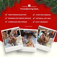 Snowflake Christmas Frame Ornament