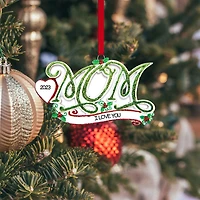 #1 Mom Ornament