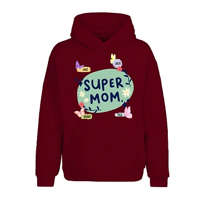 Super Mom Personalized Hoodie