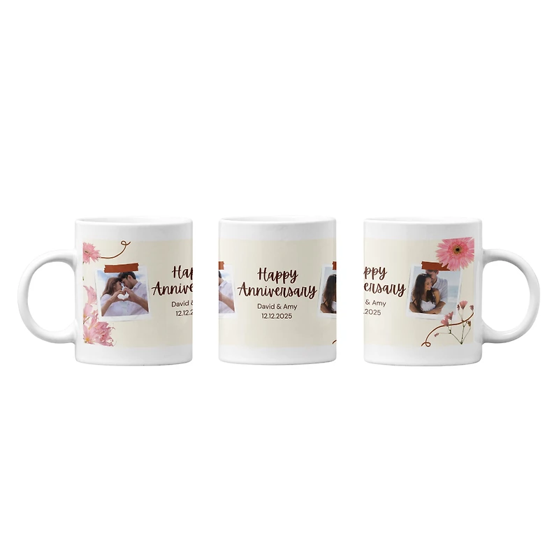 Custom Mug - Anniversary Personalized Mug