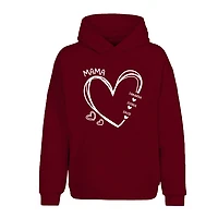 Mama's Heart Personalized Hoodie