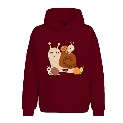 Mama Snail Personalized Hoodie