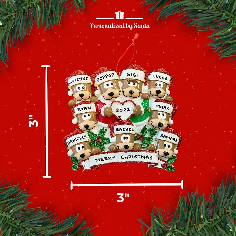 Elves Family of Ornament