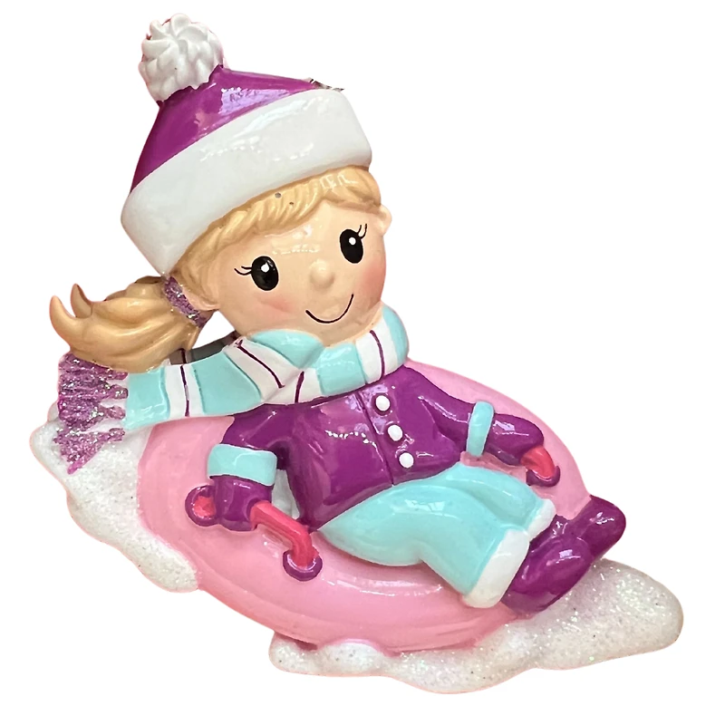 Tubing Girl Ornament