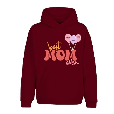 Best Mom Ever Personalized Hoodie