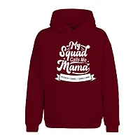 My Squad Calls Me Mama Personalized Hoodie