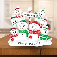 North Pole Family of 8 - Table Topper Stand Decoration