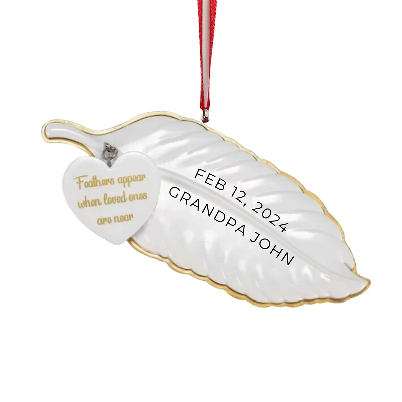 Angel Feather Ornament