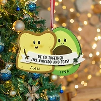 Avocado & Toast - Couple Ornament