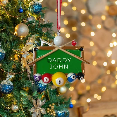 Billiards Balls Ornament