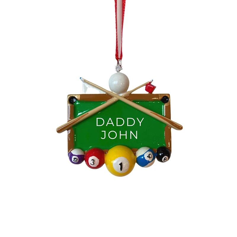 Billiards Balls Ornament